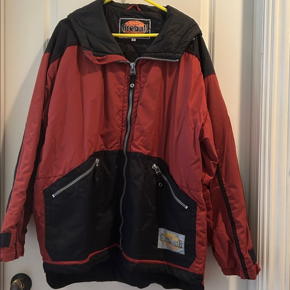 Fireball Outdoor Adventure motorcycle snow ski Jacket 100% nylon pockets size XL